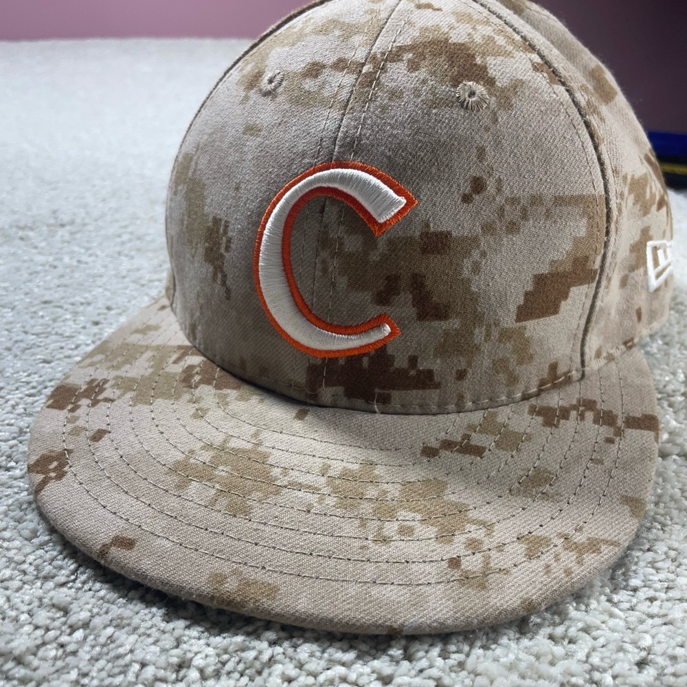 New era Clemson tiger‎ camo fitted ball hat sz 7